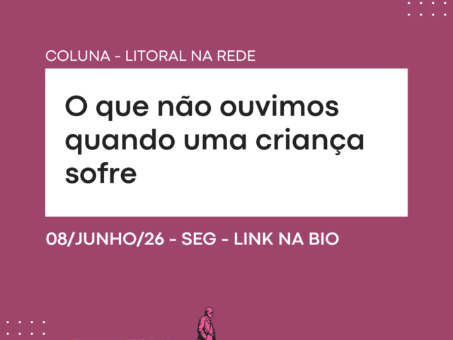 O que não ouvimos quando uma criança sofre