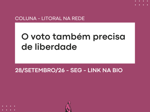 O voto também precisa de liberdade